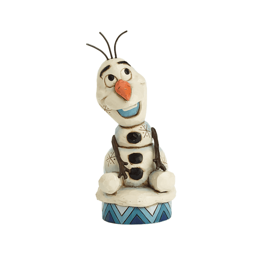 Jim Shore Disney Traditions: Olaf from Frozen Figurine sparkle-castle