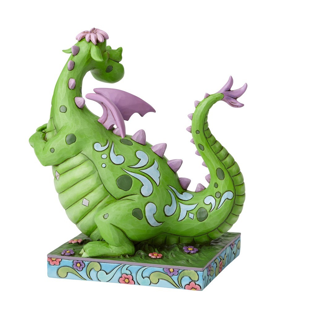 Jim Shore Disney Traditions: Pete's Dragon Figurine sparkle-castle