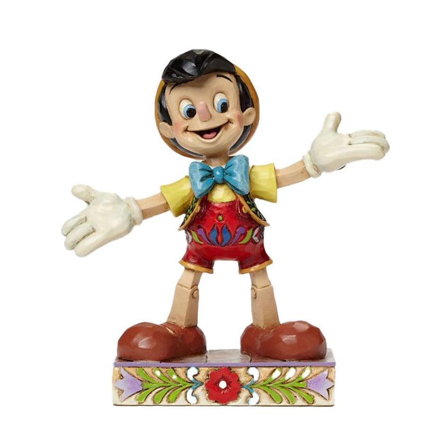Pinocchio & Jiminy Sitting – Jim Shore