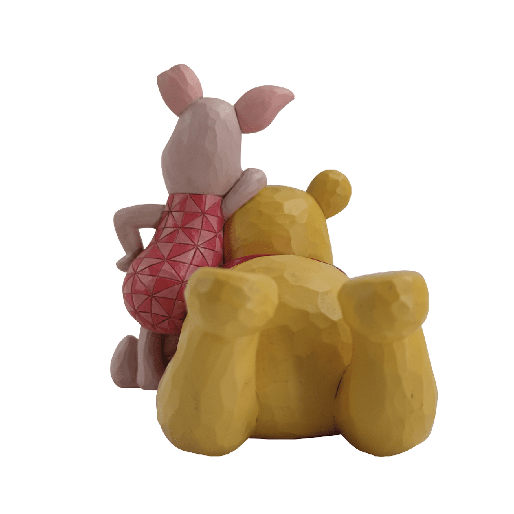 Jim Shore Disney Traditions: Pooh Piglet Figurine sparkle-castle