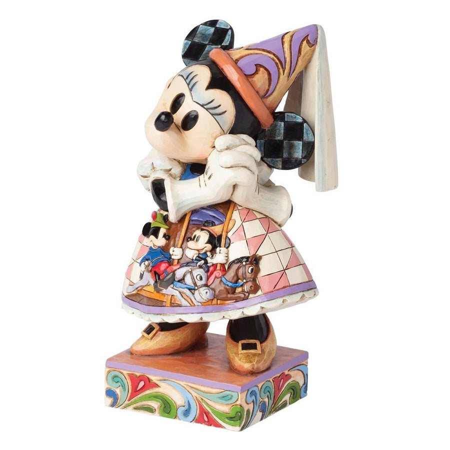Jim Shore Disney Traditions: Princess Minnie Mouse Figurine sparkle-castle