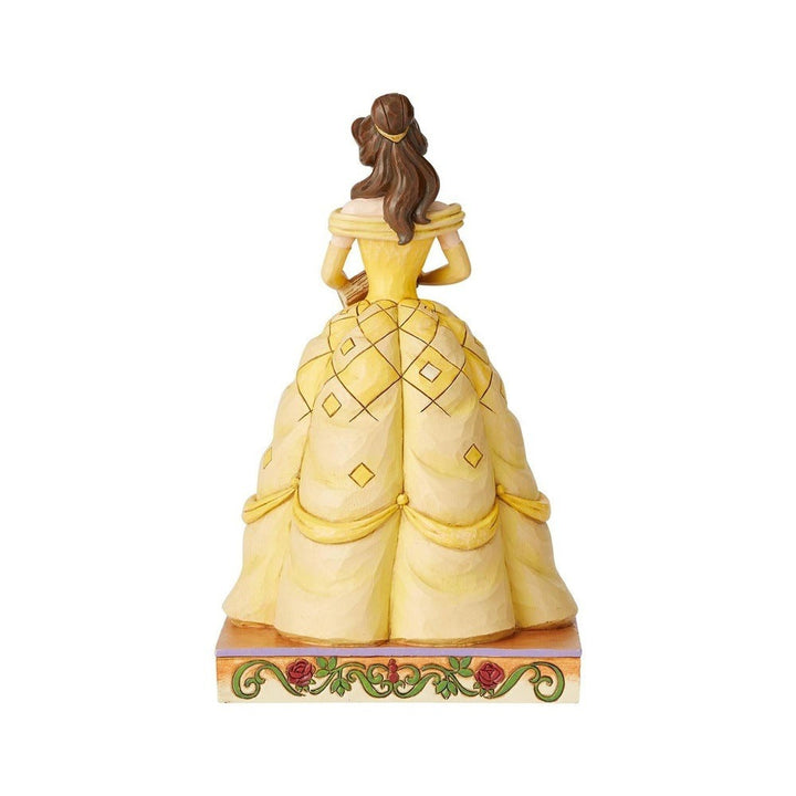 Jim Shore Disney Traditions: Princess Passion Belle Figurine sparkle-castle