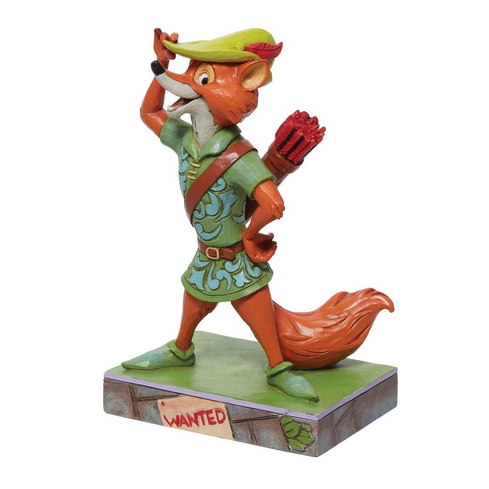 Jim Shore Disney Traditions: Robin Hood Personality Pose Figurine sparkle-castle