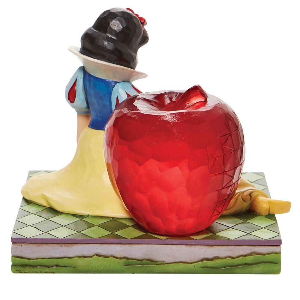Jim Shore Disney Traditions: Snow White Apple Figurine sparkle-castle