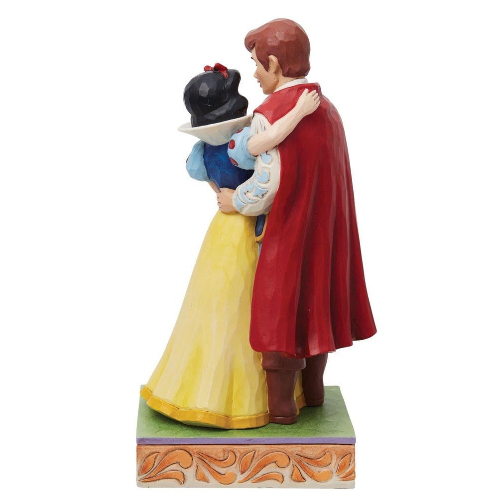 Jim Shore Disney Traditions: Snow White & Prince In Love Figurine sparkle-castle