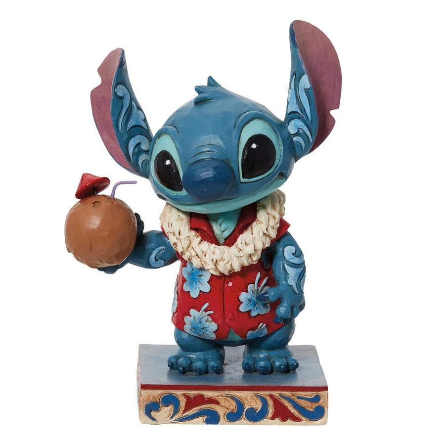 Jim Shore Disney Traditions: Stitch Coconut Figurine sparkle-castle