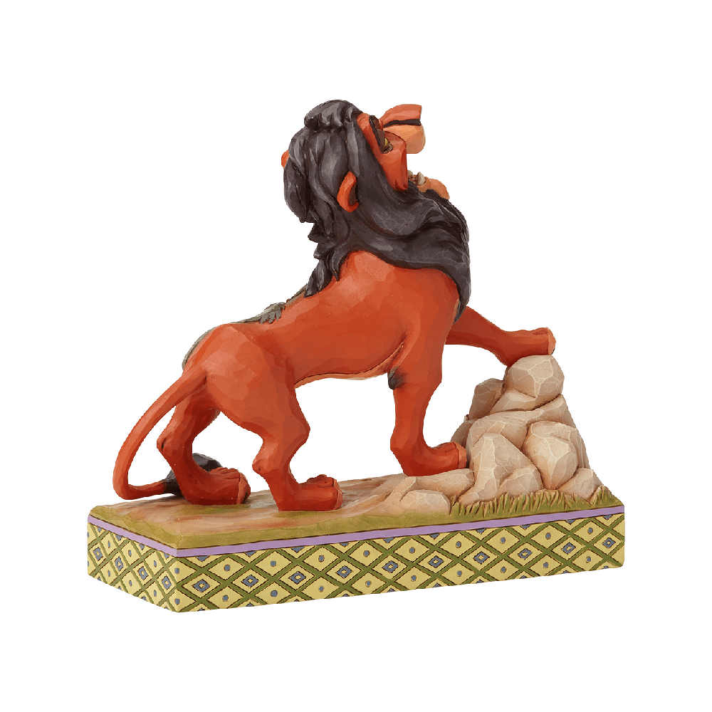 Jim Shore Disney Traditions: The Lion King Scar Figurine sparkle-castle