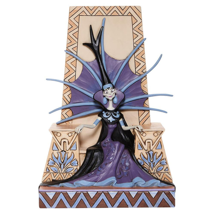 Jim Shore Disney Traditions: Yzma Villain sparkle-castle