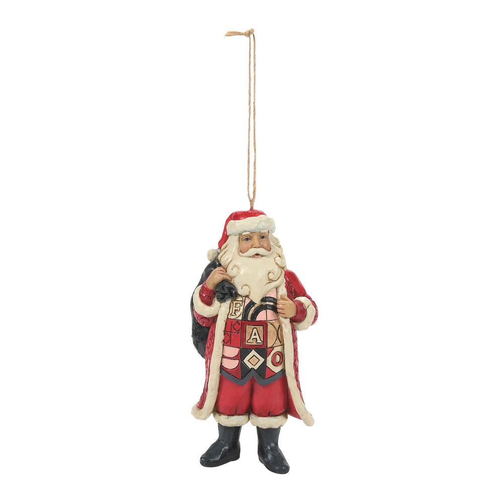 Jim Shore heartwood Creek Christmas Victorian Santa Claus With Toy Bag  Figurine 6004178