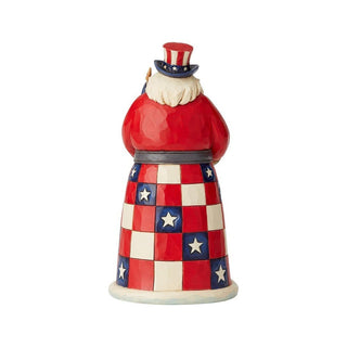 Jim Shore Heartwood Creek: American Santa Figurine sparkle-castle