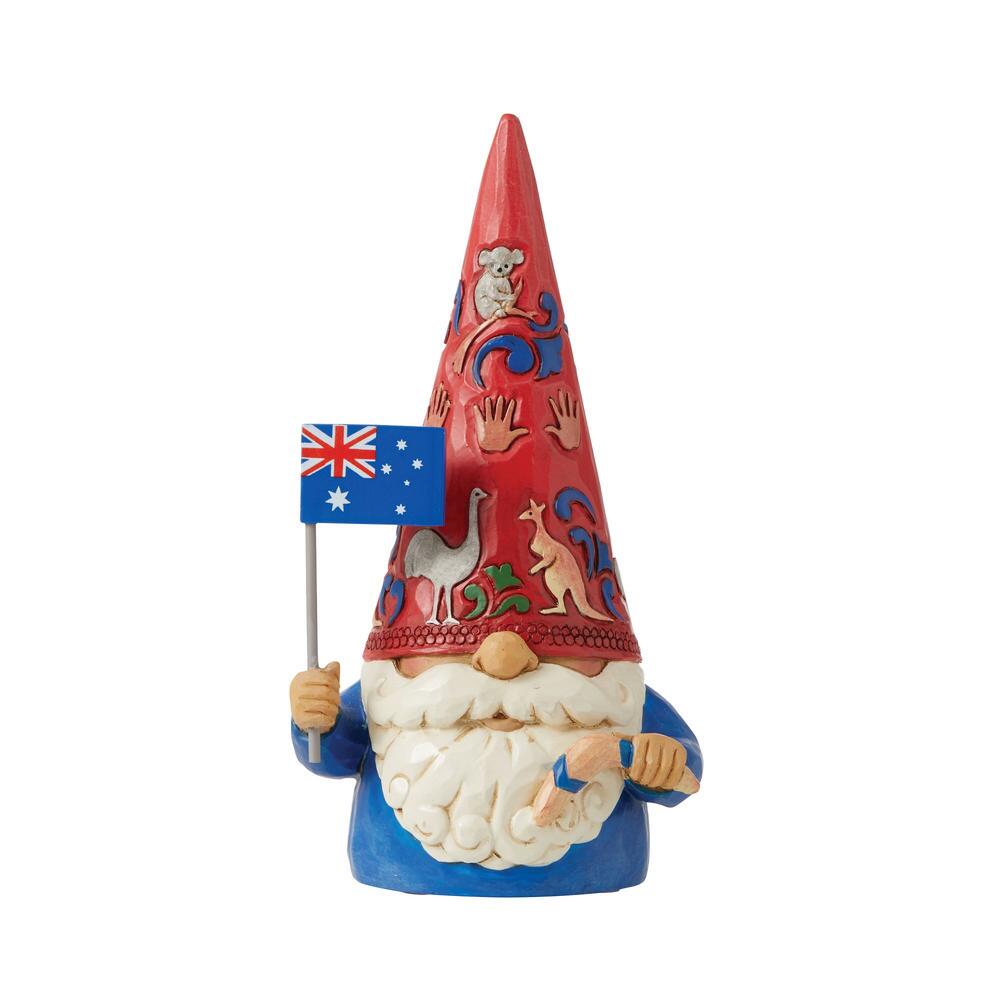 Jim Shore Heartwood Creek: Australian Gnome Figurine sparkle-castle