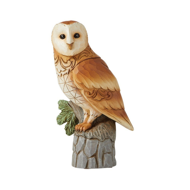 Jim Shore Heartwood Creek: Barn Owl Figurine sparkle-castle