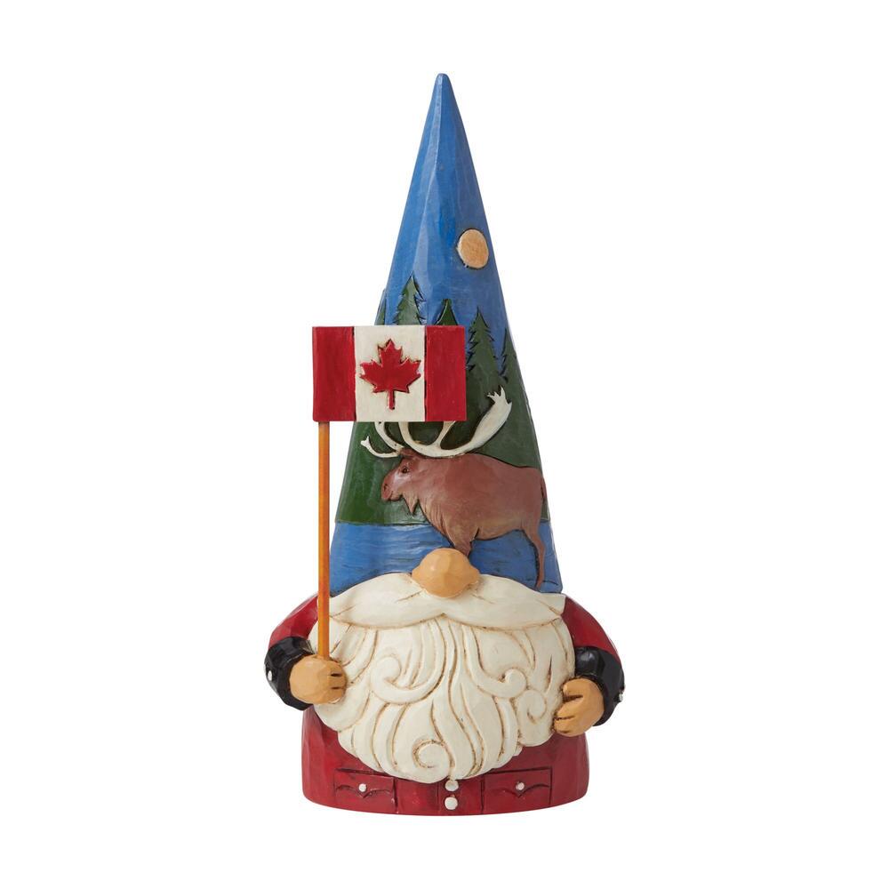 Jim Shore Heartwood Creek: Canadian Gnome Figurine sparkle-castle