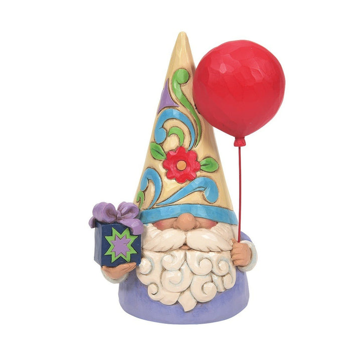 Jim Shore Heartwood Creek: Celebration Gnome Figurine sparkle-castle