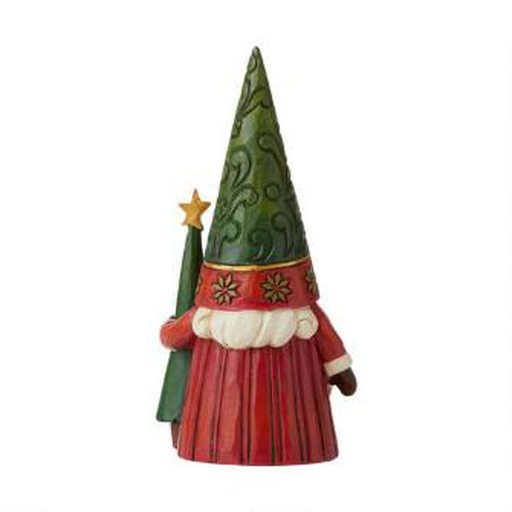 Jim Shore Heartwood Creek: Christmas Gnome Tree Figurine sparkle-castle