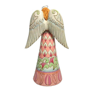 Jim Shore Heartwood Creek: Easter Angel Lilies Dove Figurine sparkle-castle