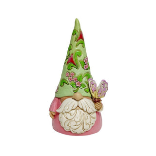 Jim Shore Heartwood Creek: Gnome Butterfly Figurine sparkle-castle