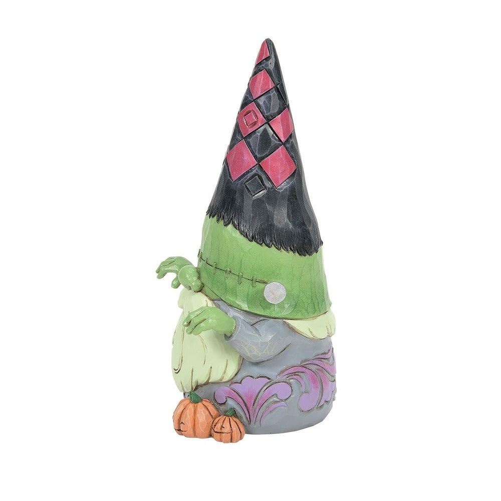 Jim Shore Heartwood Creek: Green Monster Gnome Figurine sparkle-castle