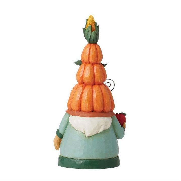 Jim Shore Heartwood Creek: Harvest Pumpkin Hat Gnome Figurine sparkle-castle