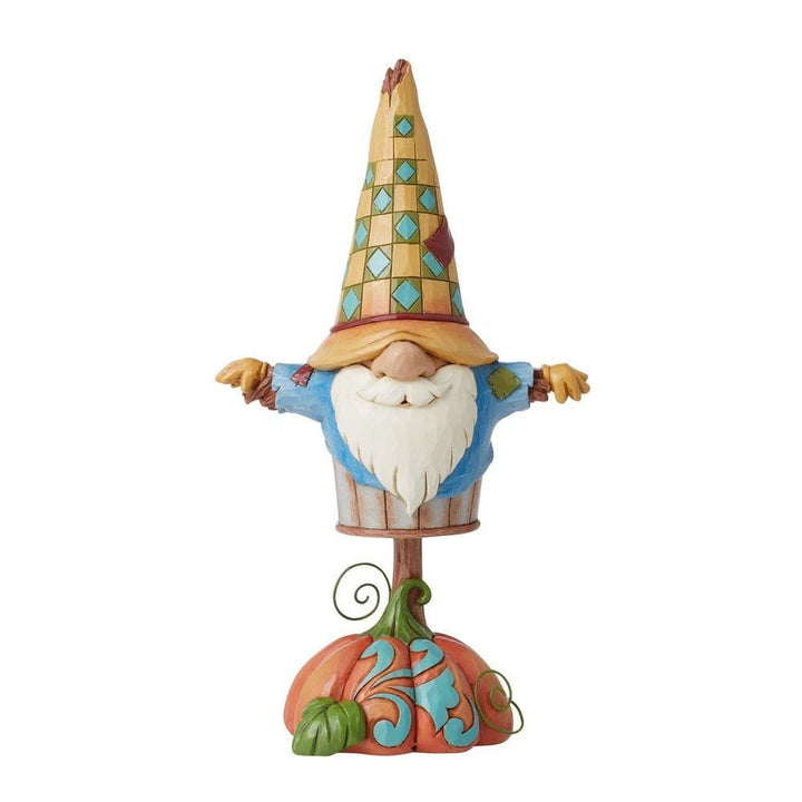 Jim Shore Heartwood Creek: Harvest Scarecrow Gnome Figurine sparkle-castle