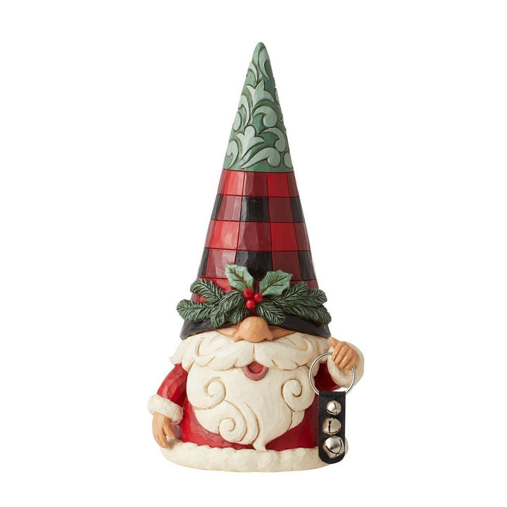 Jim Shore Heartwood Creek: Highland Glen Gnome with Bells Figurine sparkle-castle