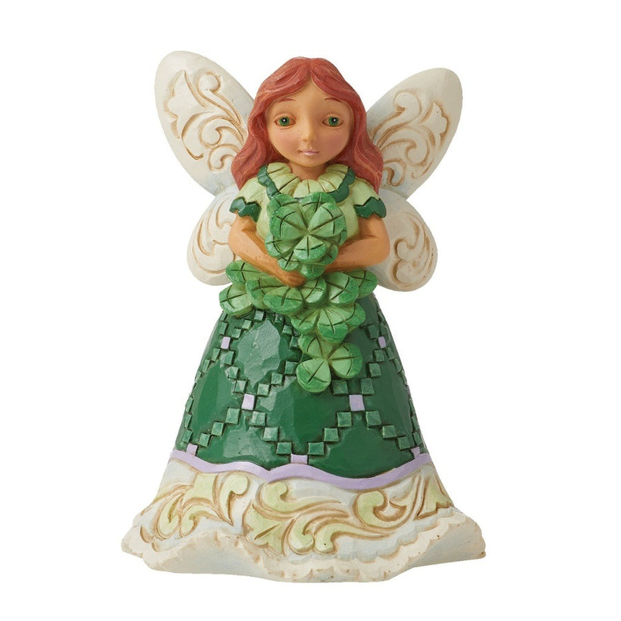 Jim Shore Heartwood Creek: Irish Fairy Figurine sparkle-castle