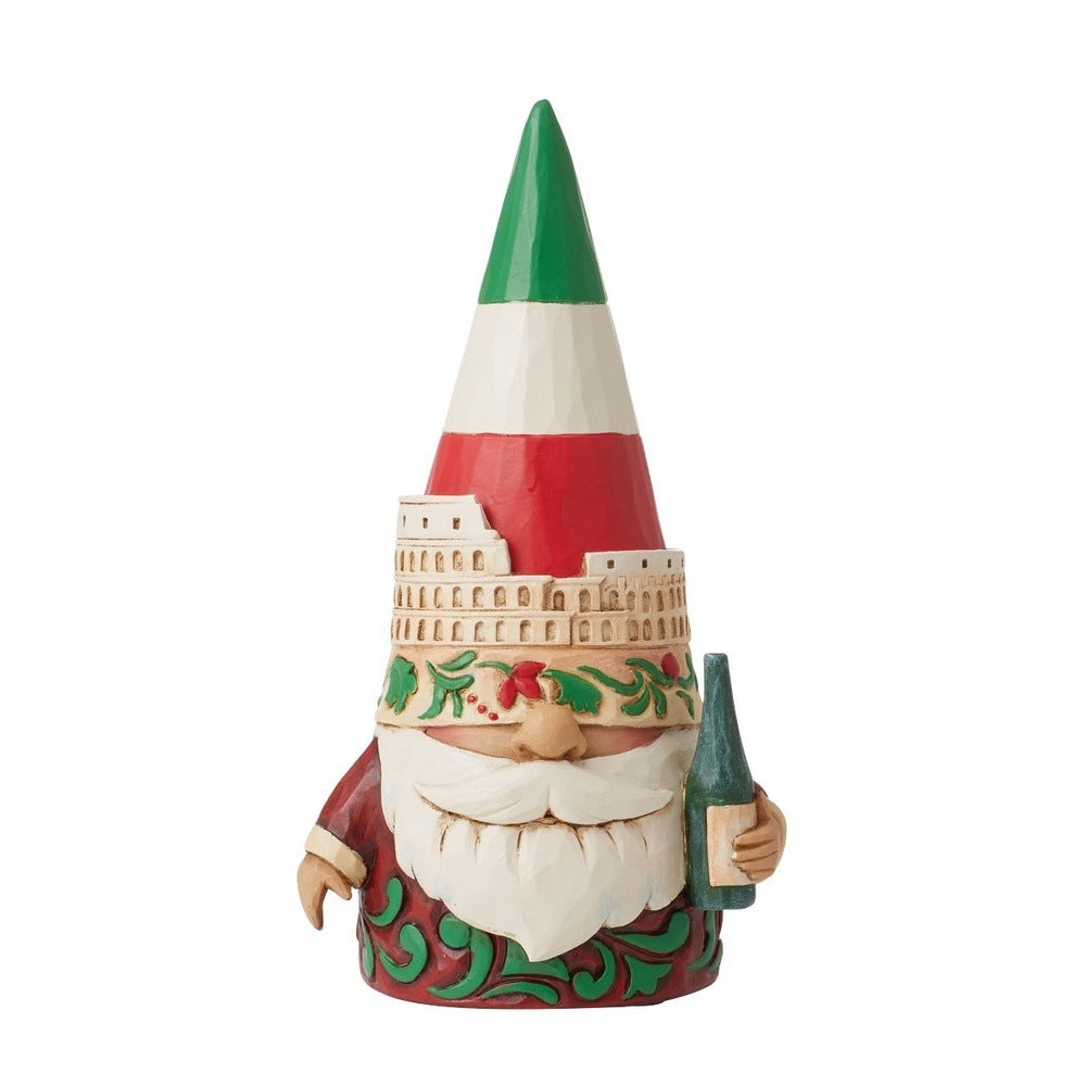Jim Shore Heartwood Creek: Italian Gnome Figurine sparkle-castle