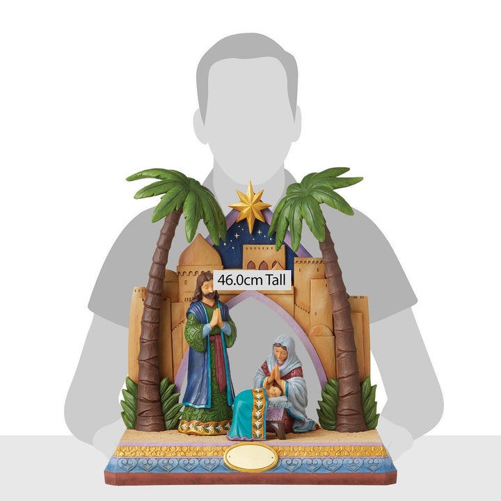 Jim Shore Heartwood Creek: Limited Edition Nativity Figurine, Set sparkle-castle
