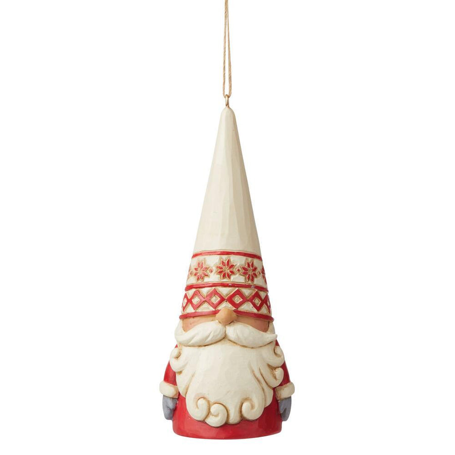 Jim Shore Heartwood Creek: Nordic Noel Gnome Hanging Ornaments sparkle-castle