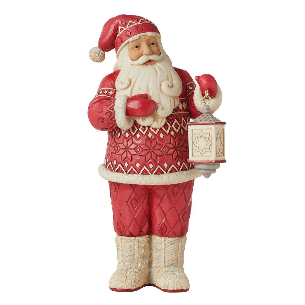 Jim Shore Heartwood Creek: Nordic Noel Santa Boots Figurine sparkle-castle