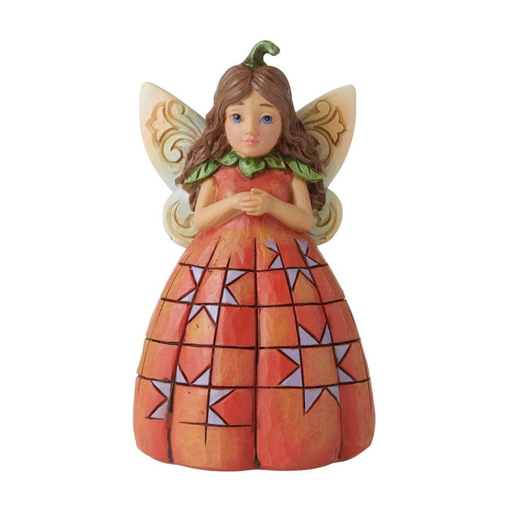 Jim Shore Heartwood Creek: Pumpkin Fairy Figurine sparkle-castle