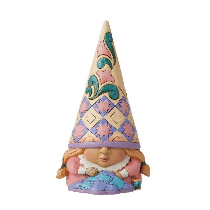 Jim Shore Heartwood Creek: Sewing Gnome Figurine sparkle-castle