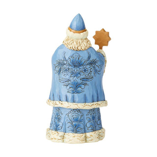 Jim Shore Heartwood Creek: Ukrainian Santa Figurine sparkle-castle