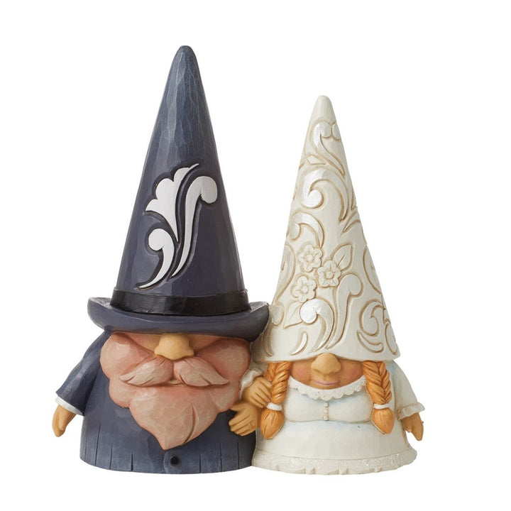 Jim Shore Heartwood Creek: Wedding Gnome Couple Figurine sparkle-castle