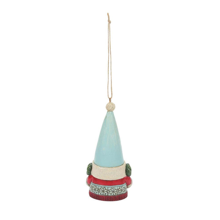 Jim Shore Heartwood Creek: Winter Wonderland Gnome Hanging Ornament sparkle-castle