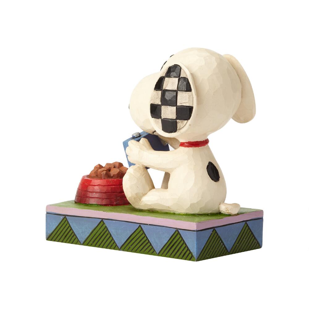 Jim Shore Peanuts: Foodie Snoopy Figurine sparkle-castle