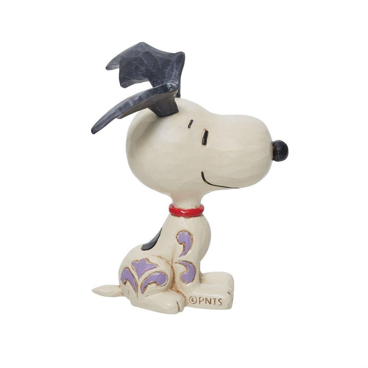 Jim Shore Peanuts: Mini Batwing Ears Snoopy Figurine sparkle-castle