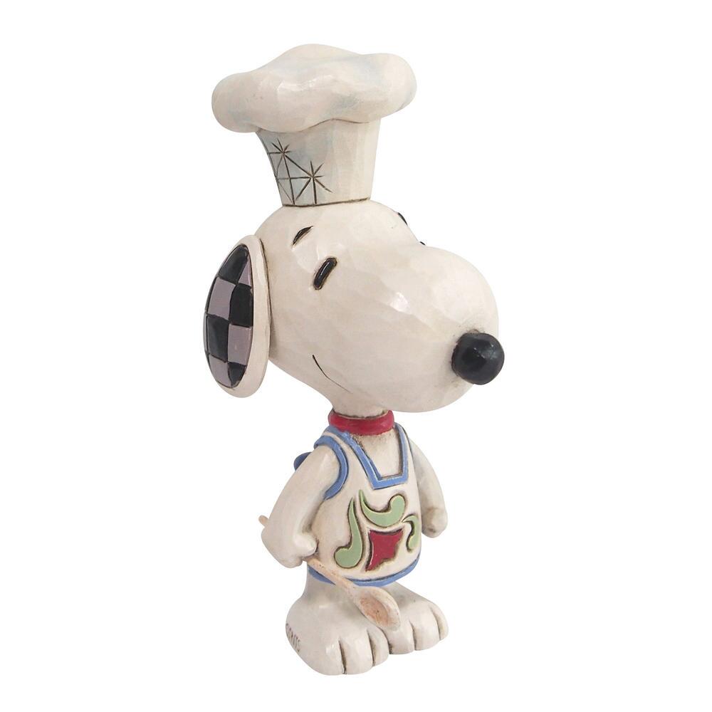 Jim Shore Peanuts: Snoopy Chef Mini Figurine sparkle-castle