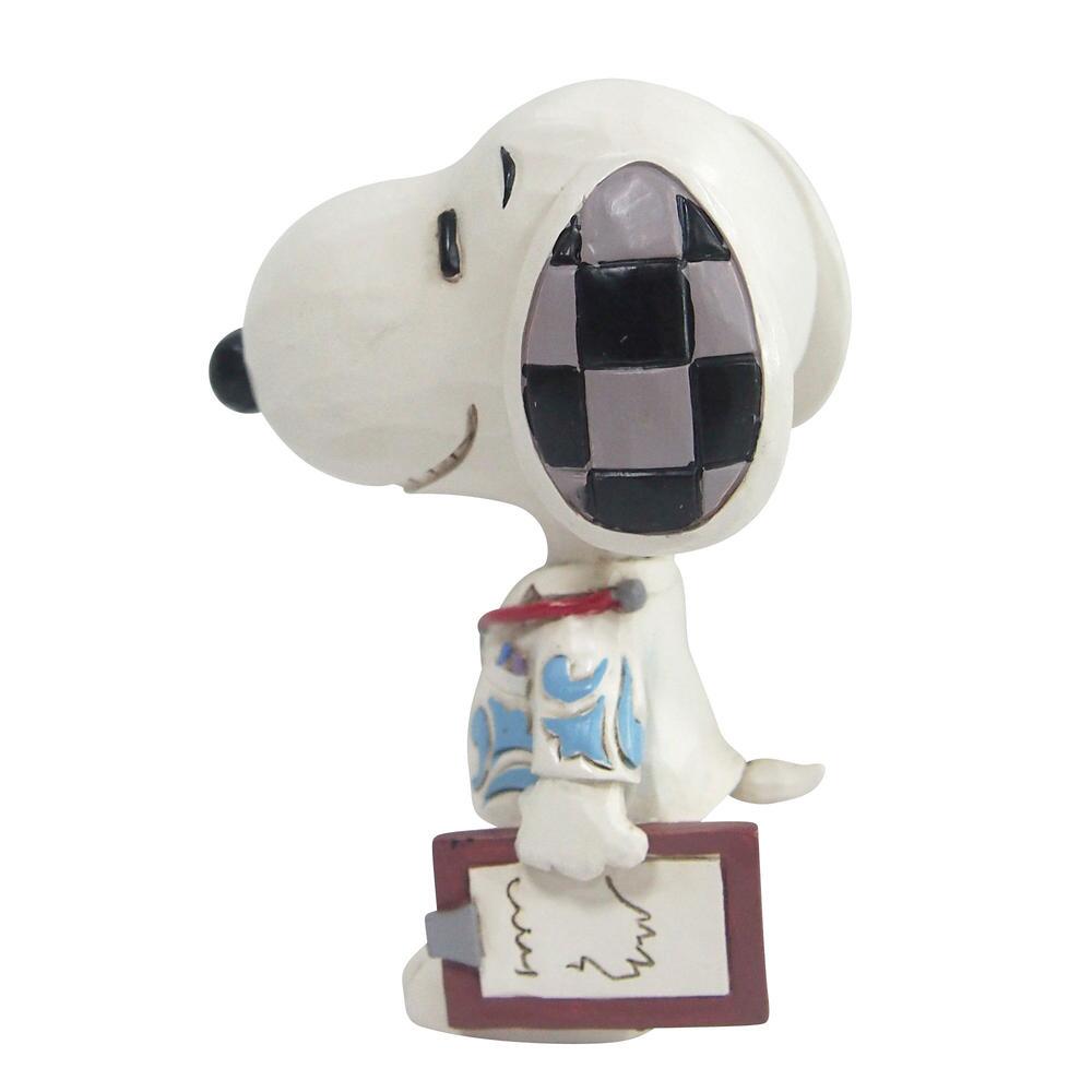 Jim Shore Peanuts: Snoopy Medical Professional Mini Figurine sparkle-castle