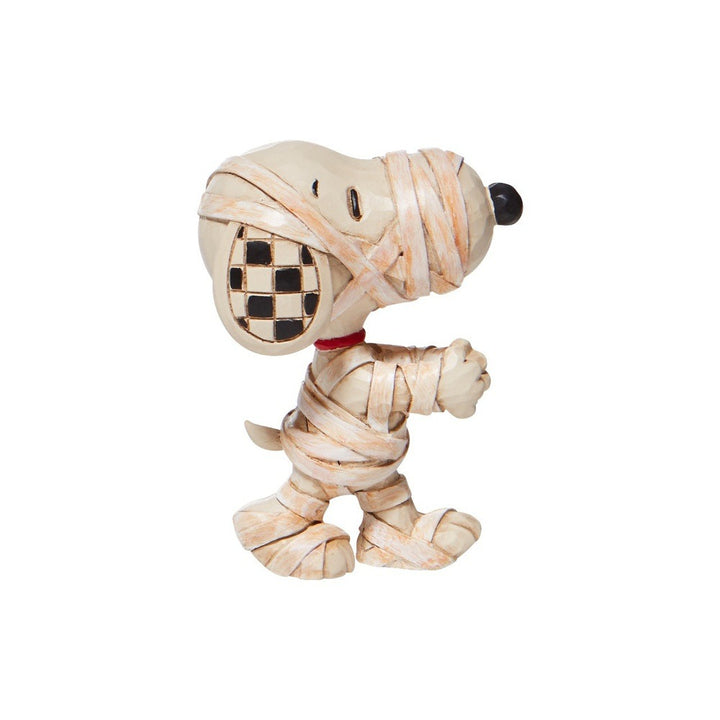 Jim Shore Peanuts: Snoopy Mummy Mini Figurine sparkle-castle
