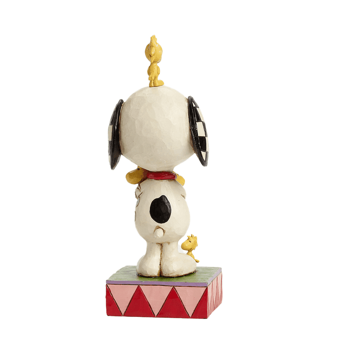 Jim Shore Peanuts: Snoopy, Woodstock Friends Figurine sparkle-castle