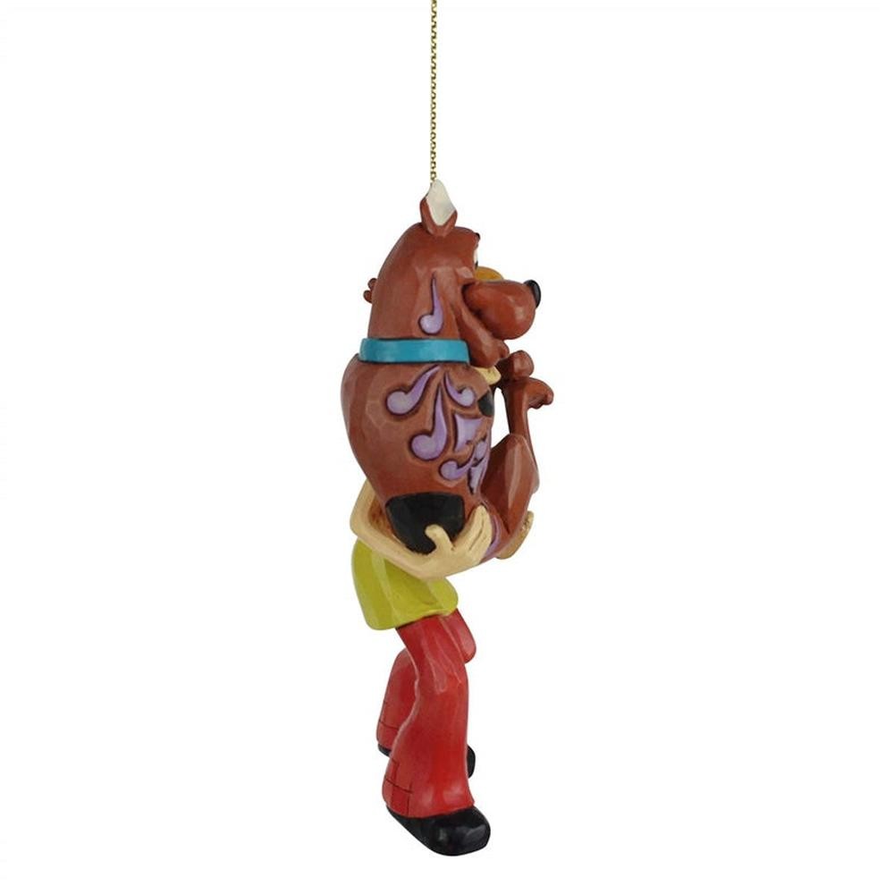 Jim Shore Scooby-Doo: Shaggy Holding Scooby Hanging Ornament sparkle-castle