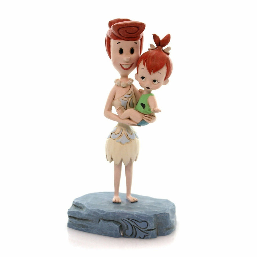 Jim Shore Flintstones: Wilma Pebbles Flintstones Figurine sparkle-castle