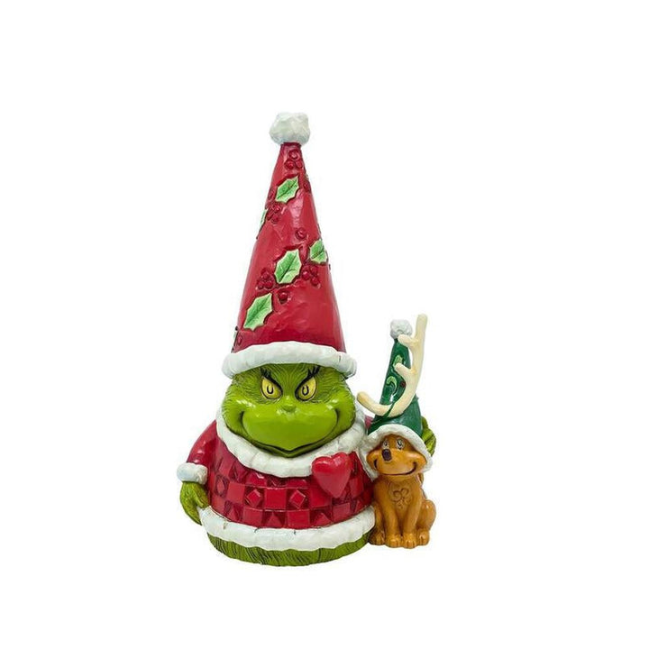 Jim Shore Grinch: Grinch Max Gnome Figurine sparkle-castle
