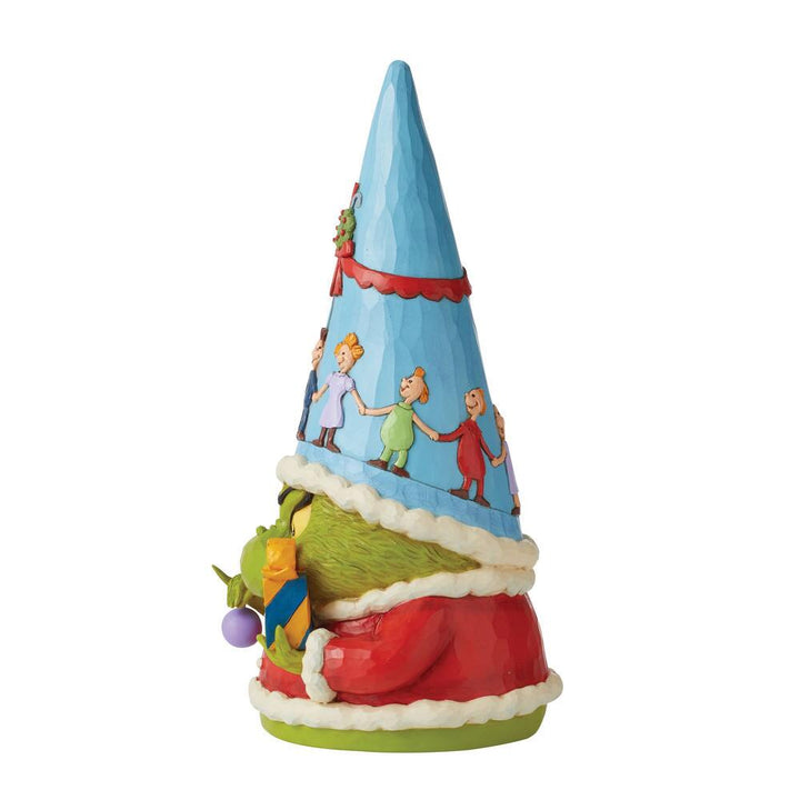 Jim Shore Grinch: Grinch Gnome Statue sparkle-castle