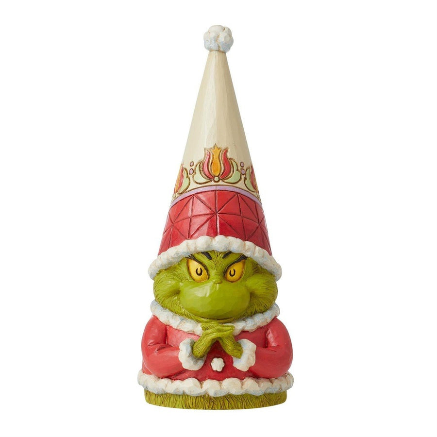 Jim Shore The Grinch: Grinch Gnome with Hands Clenched Figurine sparkle-castle