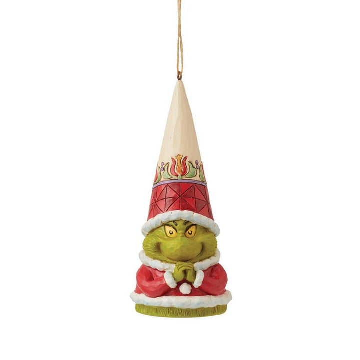 Jim Shore The Grinch: Grinch Gnome with Hands Clenched Hanging Ornament sparkle-castle