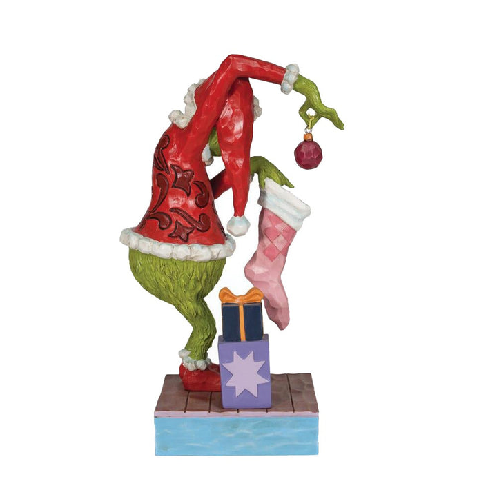 Jim Shore Grinch: Grinch Stealing Ornament Figurine sparkle-castle