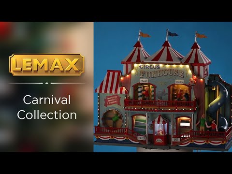 Lemax Carnival Village: Circus Funhouse