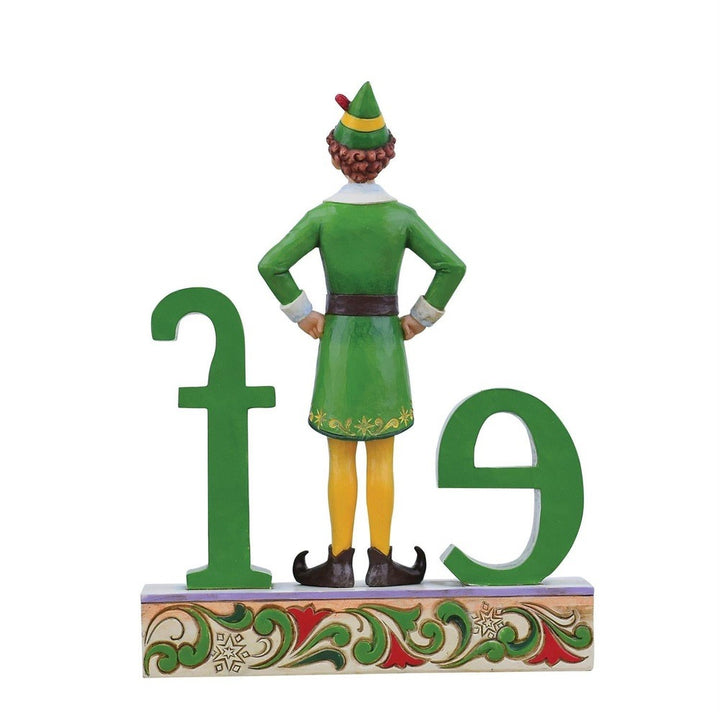 Jim Shore Elf: Buddy Elf Standing Elf Word Figurine sparkle-castle